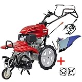 ホンダ 耕運機 サラダ FF500 ニューM型ヒッチ + パープル培土器 + スパイラルローター500セット