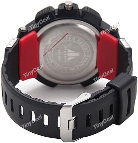 CoMa 5ATM Double Waterproof Shock Analog-digital Men Boys Sports Wrist Watch Blue