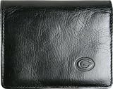Georgia Bulldogs Black Embossed Leather Tri-Fold Wallet