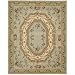 Versailles Palace VP1 Rectangle Rug, Aqua, 2.3 by 8.0-Feet