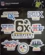 Pittsburgh Steelers Super Bowl Multi Magnet Sheet