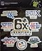 Pittsburgh Steelers Super Bowl Multi Magnet Sheet