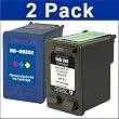 2 pack Remanufactured Ink Cartridge Color for HP 22 (C9352AN) / Black for HP 21 (C9351AN)