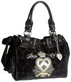 Juicy Couture Fashion Velour Heart Jacquard Daydreamer Tote