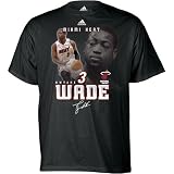 adidas Miami Heat Shaquille O'Neal Golden Nugget T-Shirt