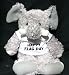 Search : Plush Elephant (Slowpoke) toy with Happy Flag day