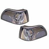 1999-2002 VOLVO C70 CONVERTIBLE PAIR OF TURN SIGNAL LIGHTS (RIGHT & LEFT, CHROME... by ESI