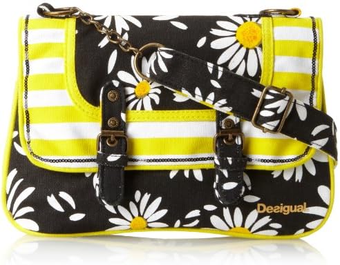 Desigual Girls 7-16 Mixed Print Messenger Bag
