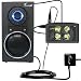 10 Watt Battery Powered Portable Amplified Audio Speaker with Dual charger also charges the Maylong FD-430 GPS For Dummies