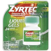Zyrtec Liquid Gels