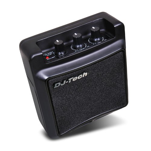 DJ-Tech UA-Mini portabler Gitarren Verst&auml;rker mit Effekte schwarz
