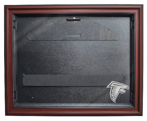 Atlanta Falcons Removable Face Jersey Display, Mahogany