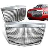 05-10 Chrysler 300 / 300C Rolls-Royce Style ABS Silver Vertical Grill - Chrome