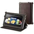 Kindle Fire Genuine Leather Cover by Marware, Brown (does not fit Kindle Fire HD)