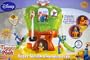 Disney Tigger & Pooh Super Sleuth Changing Tree Playset w 70+ Phrases & 55+ Random Missions (2008)
