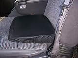 SLANTED ORTHO WEDGE SEAT CUSHION - BLACK