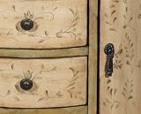Hillsdale Furniture - Summer Floral Demilune Chest - 4751-895 - Free Shipping