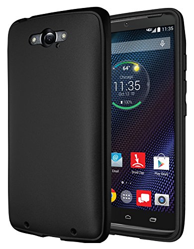 Droid Turbo Ballistic Nylon Case, Diztronic Full Matte TPU Case for Motorola Droid Turbo (Fits Ballistic Nylon Version Only) - Matte Black - (TBN-FM-BLK)