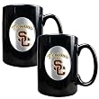 USC Trojans NCAA 2pc Coffee Mug Set USC Trojans NCAA 2pc Coffee Mug Set