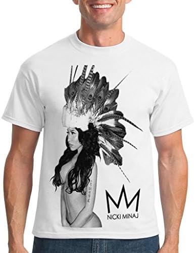 MOY Men's Nicki Minaj Onika Tanya Maraj T-Shirt XL White
