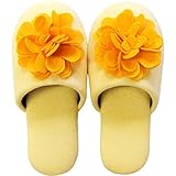 ジュエルフラワースリッパ イエロー フラワースリッパ