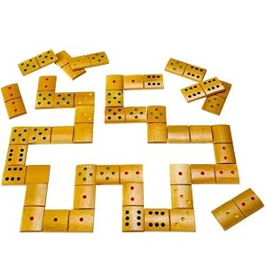 Classic Dominoes Game by Bamboo Collection