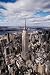 New York City (Empire State Building) Art Poster Print - 24 X 36