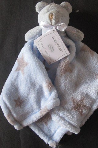 BabyGear Baby Gear Blue Bear with Grey Stars Security Nunu