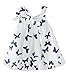 Lovely Baby Girls Kids Toddlers Casual Top Butterfly Bowknot Cotton Dress