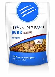 Bear Naked All Natural Granola, Peak Protein, 12-Ounce Pouches (Pack of 6)