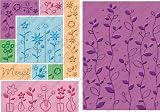 Cuttlebug All-In-One Embossing Plates, Bloom and Grow