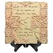 Inspirational Message Plaque - Life Is Not Measured..., Stone-look