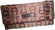 Etienne Aigner Wallet Checkbook Lazaro Personal Assets Camel