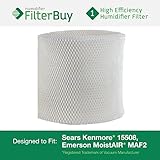 MAF2 Emerson Moistair Humidifier Wick Filter. Fits Emerson model #'s MA-0600, MA0800 and MA08000. Designed by FilterBuy in the USA.