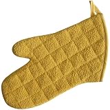 Terry Oven Mitt - Lemon