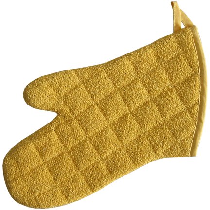 Terry Oven Mitt - Lemon