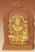 Laxmi With Shrine - 4 Stone Dust Altar Figurine - Made In India
