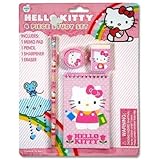 Hello Kitty 4pc Study Kit on Blister Card