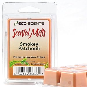 2-Pack EcoScents Scented Wax Melts - Smokey Patchouli. Maximum scent load delivering 120+...