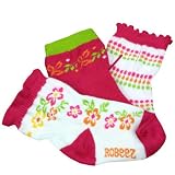 Robeez Organic Wild Hibiscus Socks