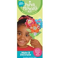 Peaceable Kingdom / Paper Flowers Quick Sticker Kit