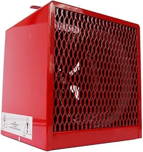 Dayton 3vu34 Electric Heater With Fingerproof Steel Intake