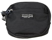 モンベル(mont-bell) ベルトポーチ ブラック(BK) 1.1L 1123540