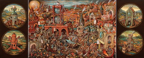 Tyukanov Purgatory Wooden Jigsaw Puzzle