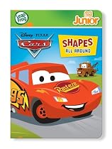 LeapFrog Tag Junior Book Disney Pixar Cars Shapes All Around
