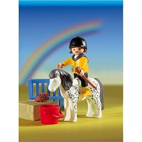 Playmobil - 3119 - La Vie � la ferme - Enfant / Poney