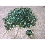JMK 100 pcs Glass Marbles with Shooter