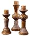 19108 Aylin, Candleholders, Set/3 by uttermost