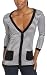 Rampage Junior's Striped Cardigan Sweater