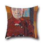 Oil Painting Harold Gilman - Mrs Mounter Cushion Cases 18 X 18 Inches / 45 By 45 Cm Best Choice For Deck Chair,kids Boys,play Room,adults,bar,son With 2 Sides